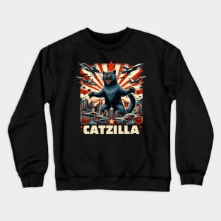 Catzilla Crewneck Sweatshirt